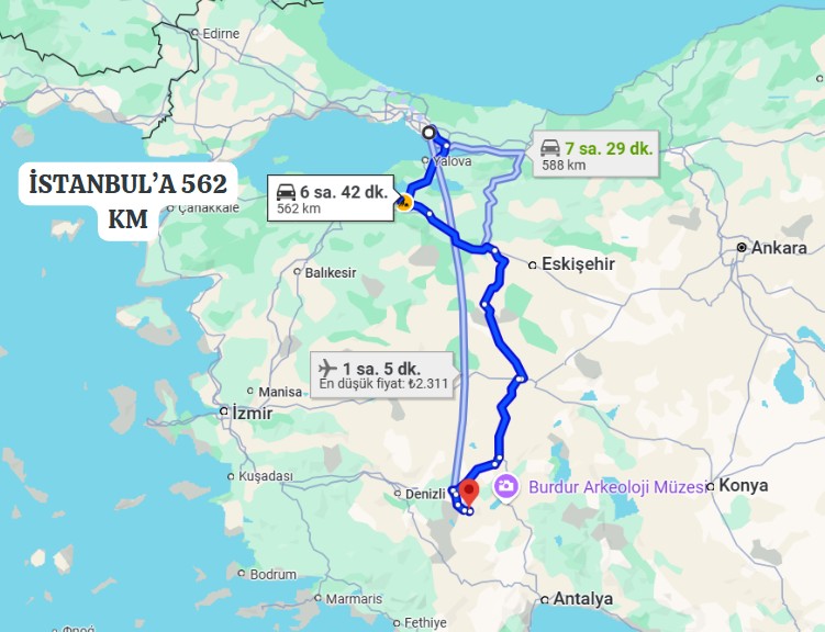 BURDUR YEŞİLOVA BÜYÜKYAKA KÖYÜ’NDE 3.450 M² TARLAMIZ  SATILIKTIR. - BURDUR YEŞİLOVA fotoğraf 9