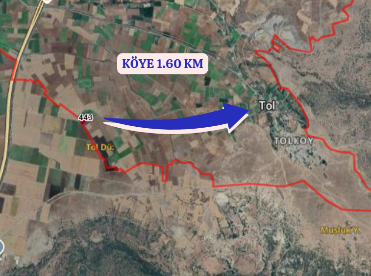 KONYA SEYDİŞEHİR TOL KÖYÜNDE 3.025 M² TARLAMIZ SATILIKTIR. - KONYA SEYDİŞEHİR fotoğraf 4