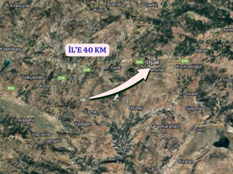 UŞAK EŞME KIRANKÖY  KÖYÜNDE  875 M² TARLA  SATILIKTIR  - UŞAK EŞME fotoğraf 6