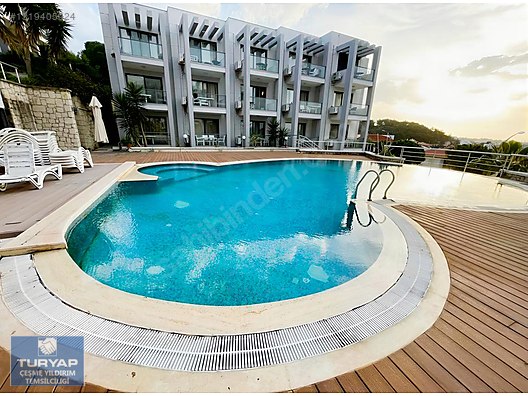 ÇEŞME MERKEZDE KİRALIK HAVUZLU REZİDANS 1+1 DAİRE - İZMİR ÇEŞME fotoğraf 29