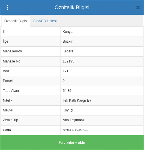 KONYA BOZKIR KİLDERE 54 m² SATILIK ARSA - KONYA BOZKIR fotoğraf 3