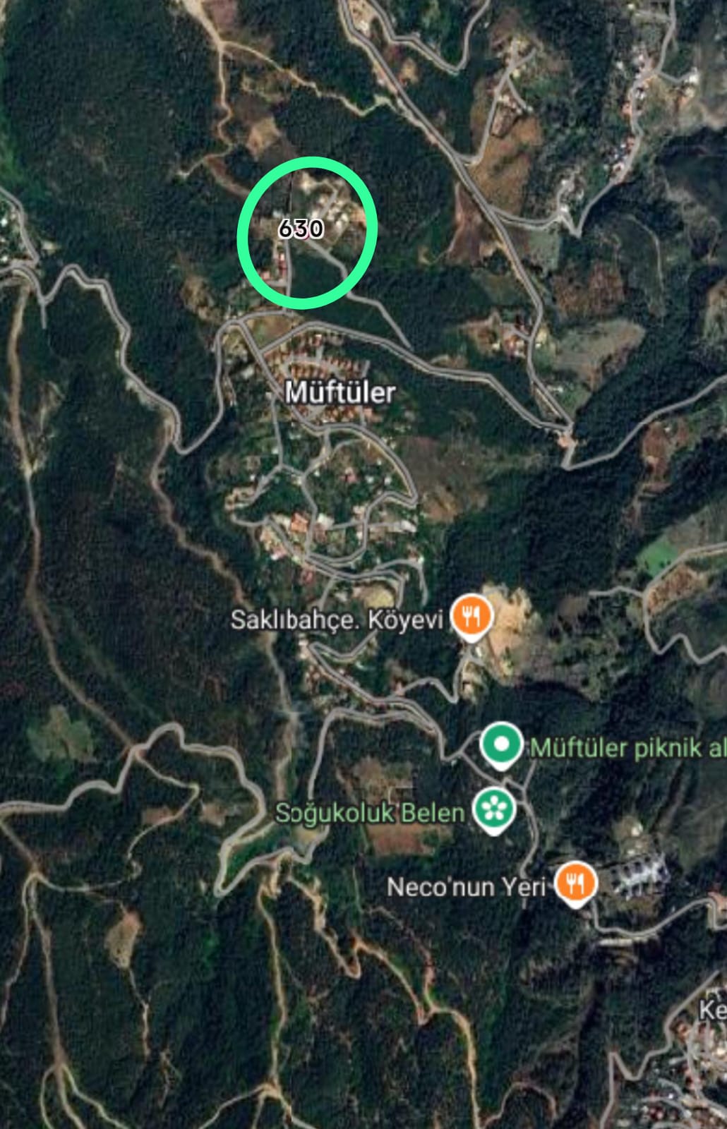 İMARLI İFRAZLI SATILIK  ARSA 420 m²  Hatay / Belen / Müftüler Mh. - HATAY BELEN fotoğraf 2