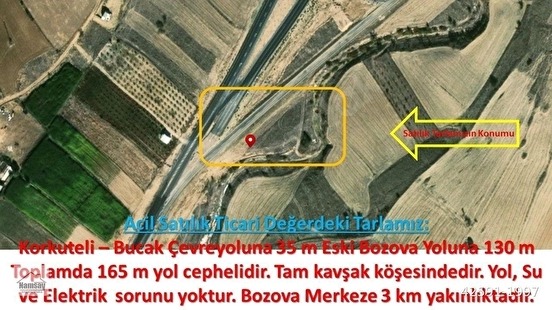 Çevreyoluna Cepheli Ticari Tarla - ANTALYA KORKUTELİ fotoğraf 12
