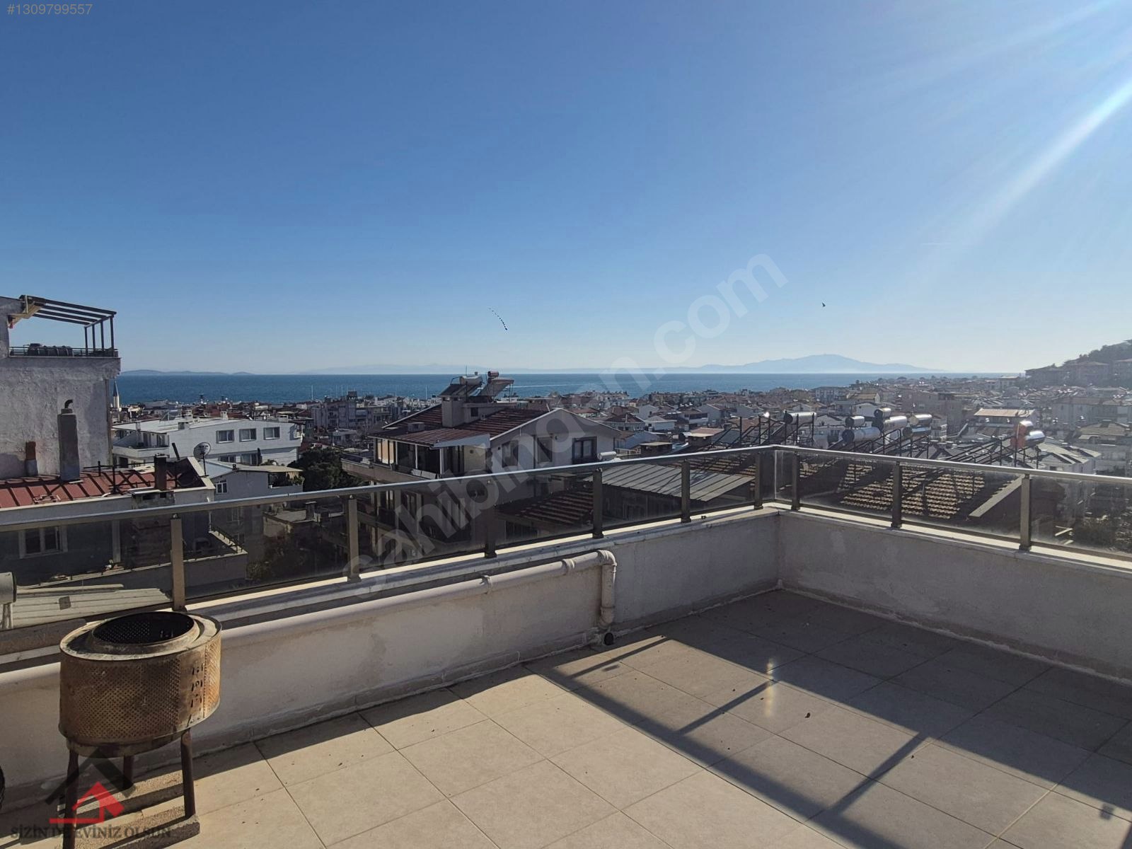Yunanistan ve Kaz dağları manzaralı 4+1 ultra lüx dublex - ÇANAKKALE AYVACIK fotoğraf 60