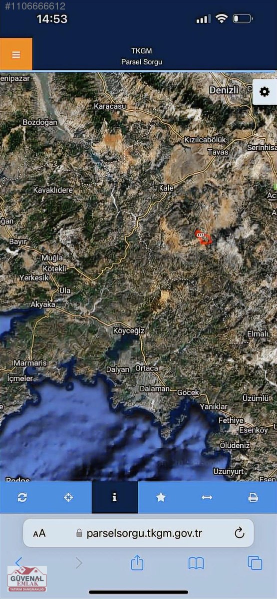 GÜVENALDAN YOLA CEPHELİ TEK TAPULU UYGUN FİYATLI YER - DENİZLİ TAVAS fotoğraf 3