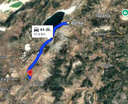 BURDUR KEMER YAKALAR KÖYÜ 2.460M² TARLA SATILIKTIR - BURDUR KEMER fotoğraf 4