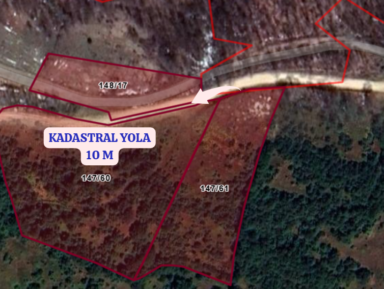BURSA YENİŞEHİR KIBLEPINAR  KÖYÜNDE 5.936  M² TARLA  SATILIKTIR - BURSA YENİŞEHİR fotoğraf 3