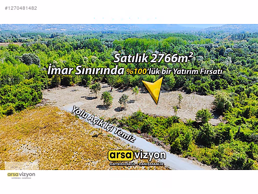 TUNA MAHALLESİ GELECEĞİNİZİN YATIRIMI İMAR SINIRINDA 2766M²TARLA - BARTIN MERKEZ fotoğraf 9