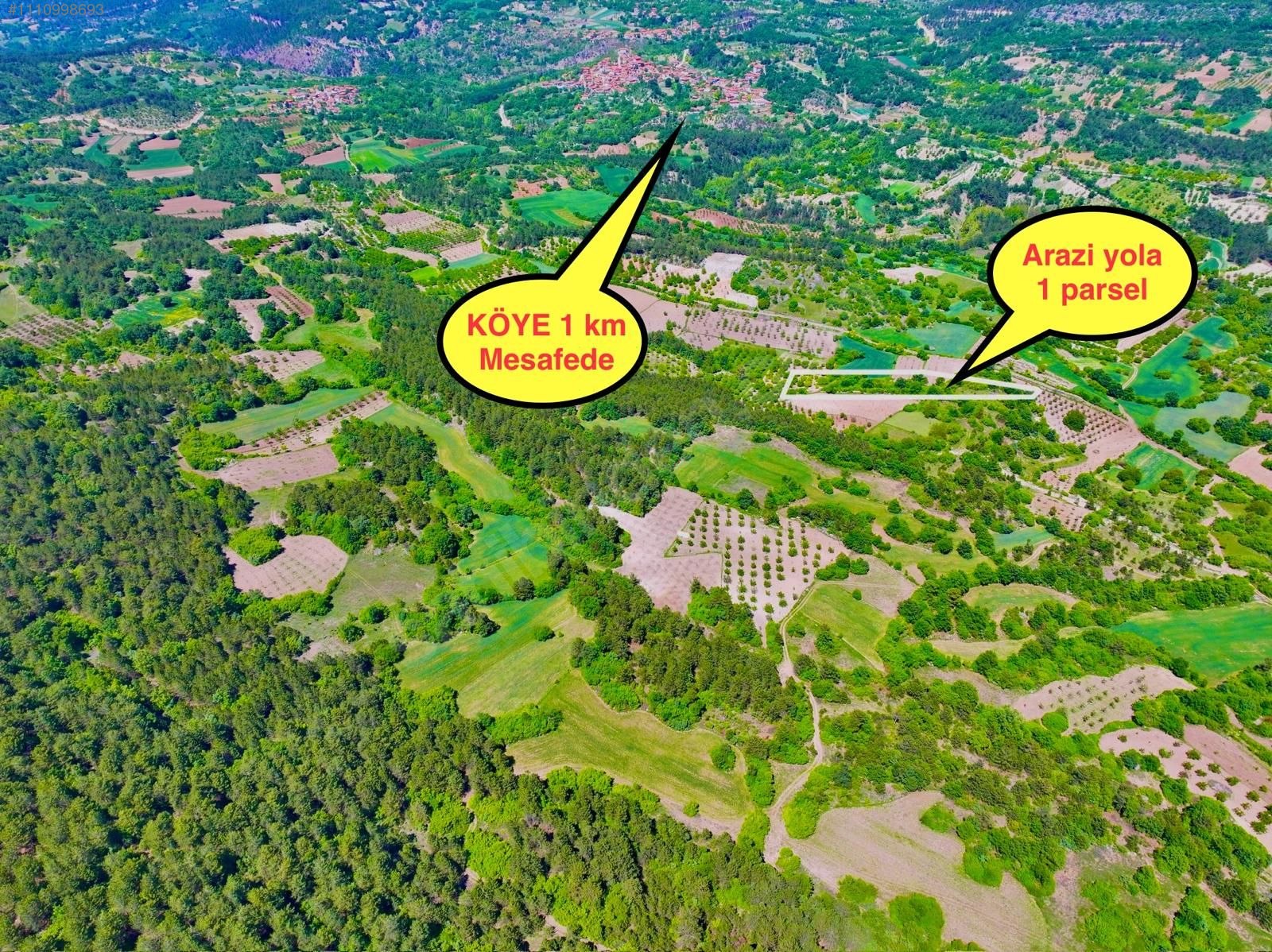 BURSA KELES BAŞAK  KÖYÜNDE 2.764 M² TARLA  SATILIKTIR - BURSA KELES fotoğraf 7