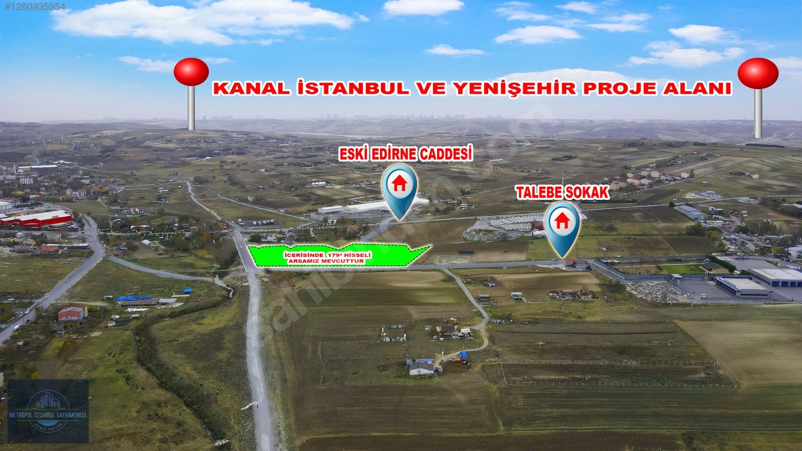 ÇİLİNGİR DE CADDE CEPHE ARSA - İSTANBUL ARNAVUTKÖY fotoğraf 4