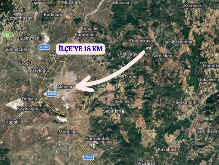 MANİSA AKHİSAR DOĞANKAYA   KÖYÜNDE  3.700 M²  TARLA  SATILIKTIR - MANİSA AKHİSAR fotoğraf 9