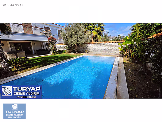 TURYAP ÇEŞME ALAÇATI YILLIK KİRALIK MÜSTAKİL HAVUZLU 7+1 VİLLA - İZMİR ÇEŞME fotoğraf 32