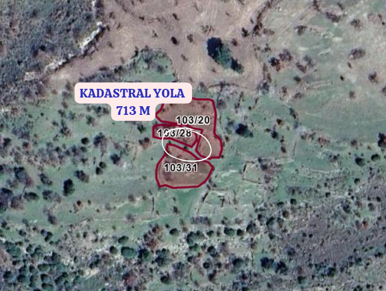 BALIKESİR BURHANİYE  KUYUCAK  KÖYÜNDE 713  M² BAHÇE  SATILIKTIR - BALIKESİR BURHANİYE fotoğraf 3