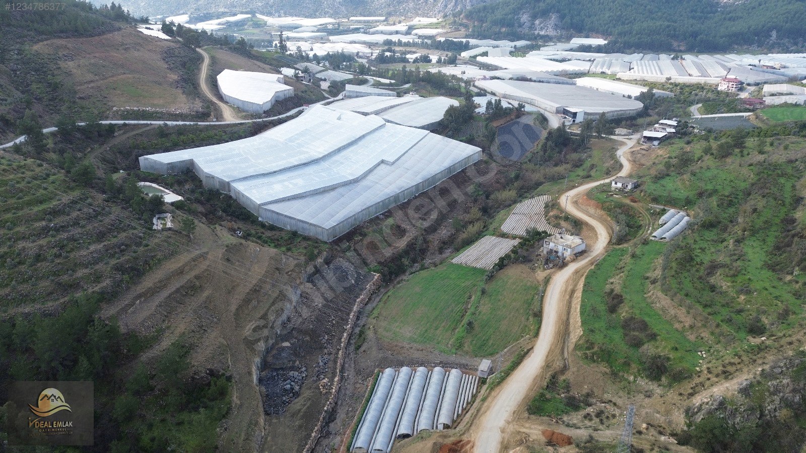 ANAMUR OVABAŞI MÜSTAKİL TAPU 9314 METREKARE SATILIK TARLA - MERSİN ANAMUR fotoğraf 9