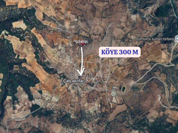 DENİZLİ ÇAL  ÇALÇAKIRLAR   KÖYÜNDE   1.996   M²  TARLA  SATILIKTIR - DENİZLİ ÇAL fotoğraf 5