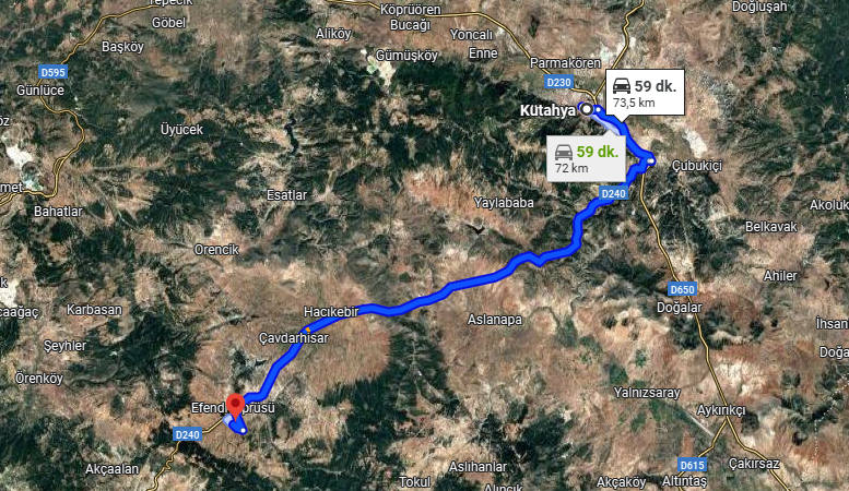 KÜTAHYA GEDİZ YUKARISUSUZ KÖYÜ’NDE 8089 M² TARLA SATILIKTIR - KÜTAHYA GEDİZ fotoğraf 6