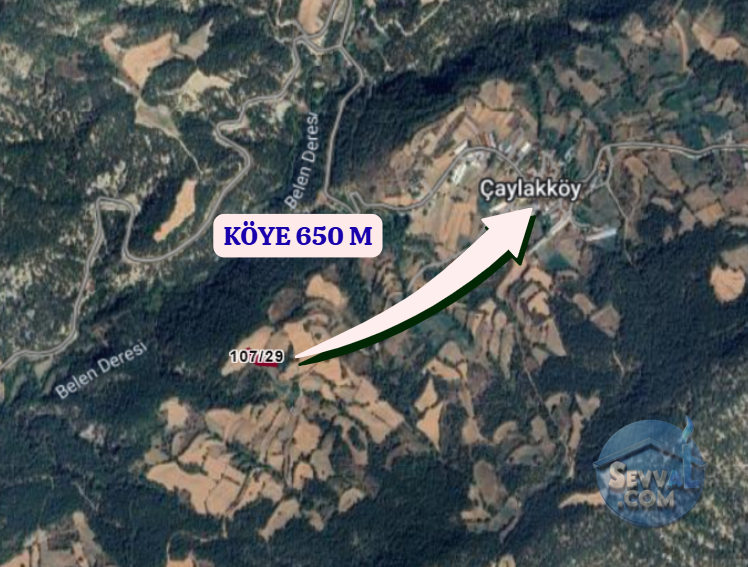 BOLU GÖYNÜK ÇAYLAK  KÖYÜNDE 897 M²  TARLA  SATILIKTIR - BOLU GÖYNÜK fotoğraf 4