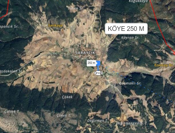 KÜTAHYA ALTINTAŞ SARAYCIK KÖYÜ’NDE 163 M² TARLA SATILIKTIR - KÜTAHYA ALTINTAŞ fotoğraf 4