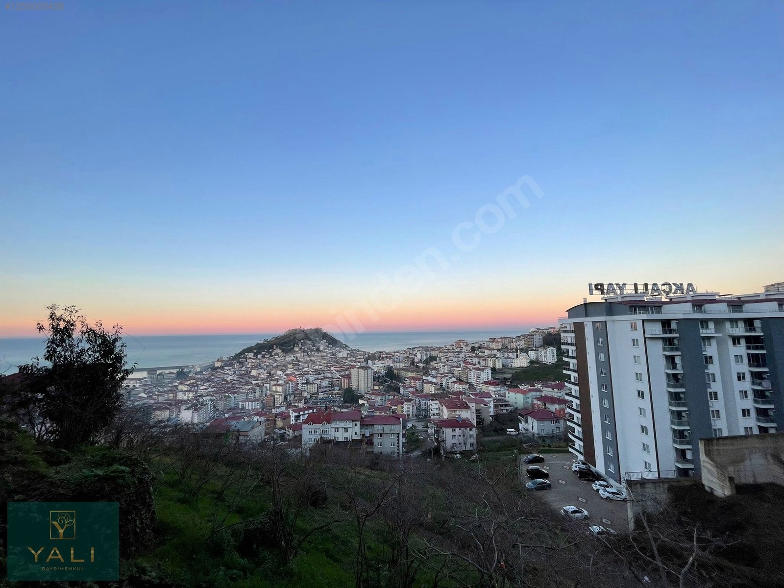 SELDEĞİRMENİ'NDE İMARLI FULL MANZARALI 716M2 SATILIK ARSA - GİRESUN MERKEZ fotoğraf 15