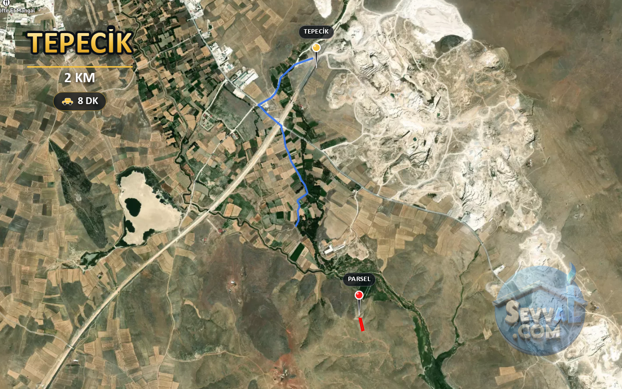 AFYONKARAHİSAR İSCEHİSAR TEPECİK 1.521 m² SATILIK ARSA - AFYONKARAHİSAR İSCEHİSAR fotoğraf 6