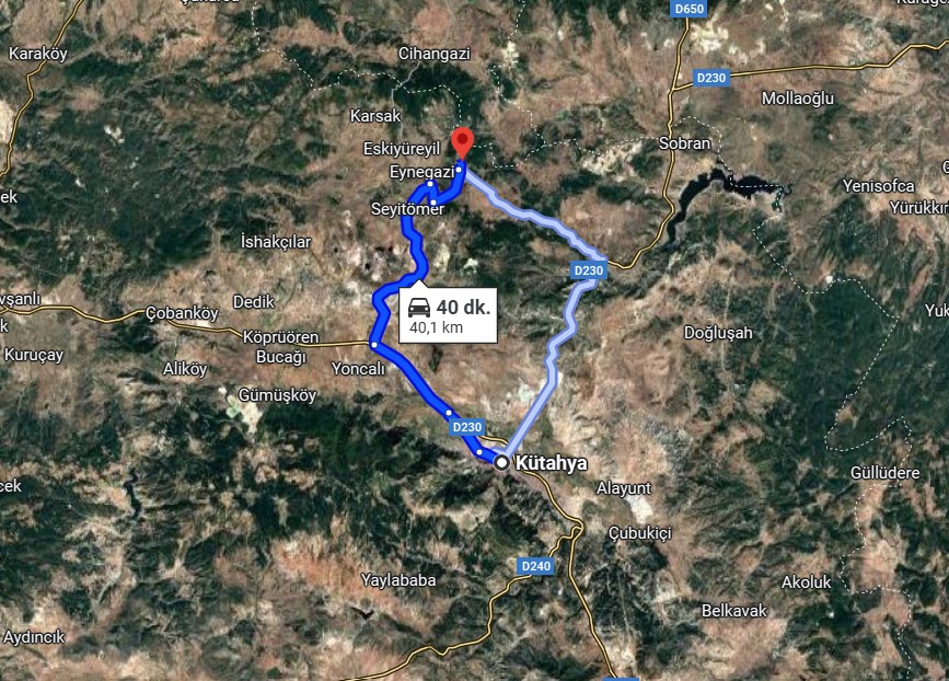 KÜTAHYA MERKEZ SÜNNETYENİCE KÖYÜ ’NDE 659 M² TARLA SATILIKTIR - KÜTAHYA MERKEZ fotoğraf 5