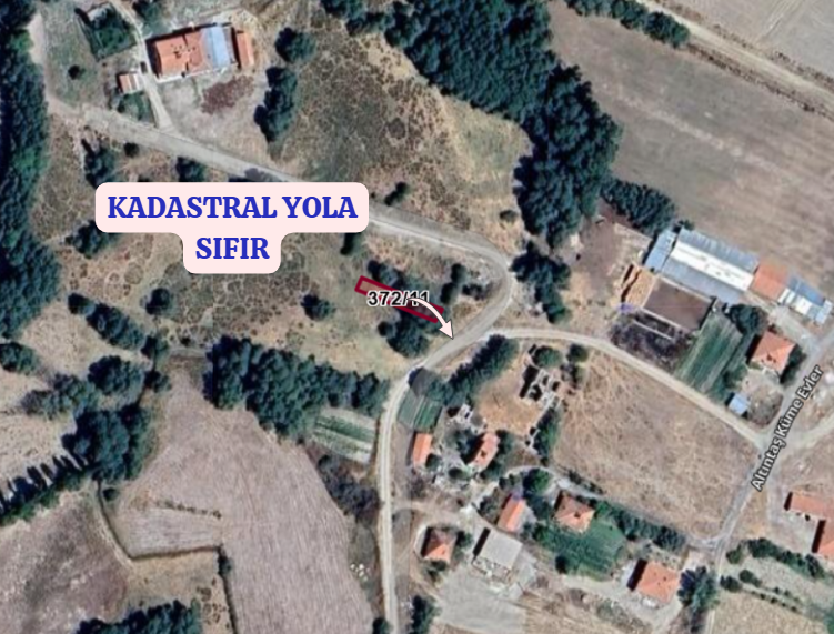 AKSARAY GÜLAĞAÇ DEMİRCİ,KURTULUŞ   KÖYÜNDE  145  M²  TARLA  SATILIKTIR - AKSARAY GÜLAĞAÇ fotoğraf 3