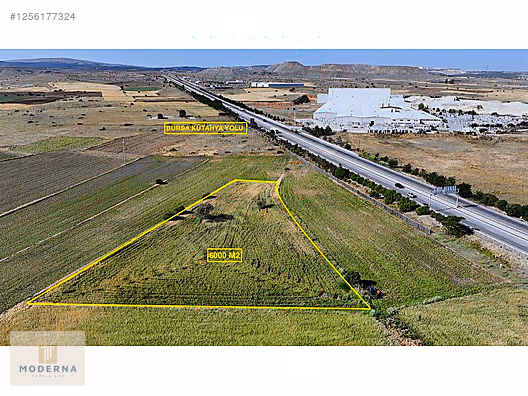 KÜYAHYA BURSA ÇEVRE YOLU KENARI RESMİ YOL SANAYİ ALANINDA 6000M2 - ESKİŞEHİR İNÖNÜ fotoğraf 6