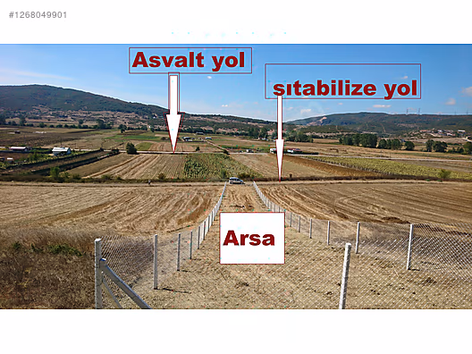 KOCAELİ DERİNCE KARAGÖLLÜ  KÖYÜ’NDE 612 M² TARLA SATILIKTIR - KOCAELİ DERİNCE fotoğraf 8