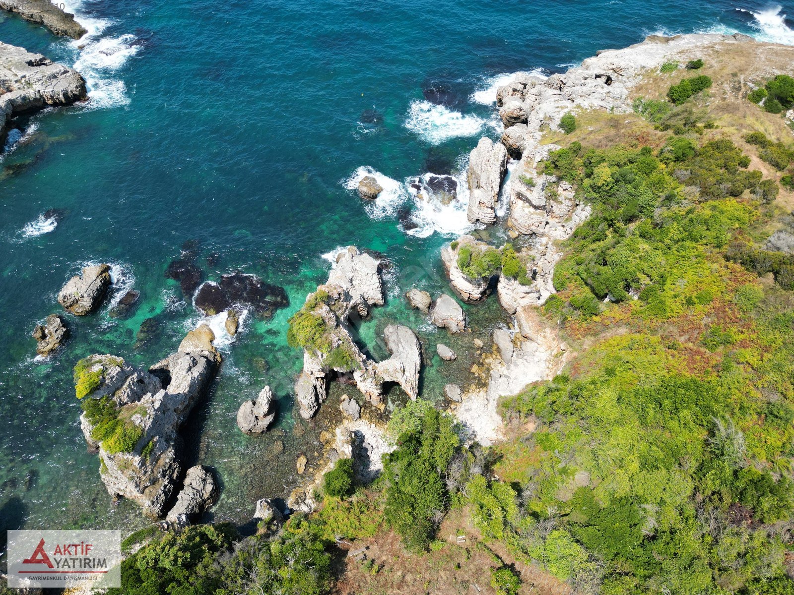 BAĞIRGANLI'DA DENİZE SIFIR TERAS KONUMDA 638 M2 ÖNÜ FULL DENİZ - KOCAELİ KANDIRA fotoğraf 8