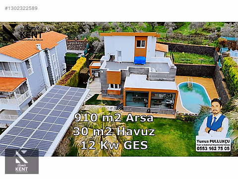 Kemalpaşa Çınar Satılık 5+1 Havuzlu Dubleks Villa 300 m2 - İZMİR KEMALPAŞA fotoğraf 12