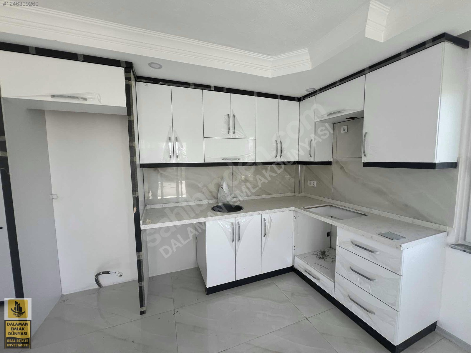 DALAMAN EMLAK DÜNYASINDAN SATILIK BAHÇE NİZAM 1+1 DAİRE - MUĞLA DALAMAN fotoğraf 3