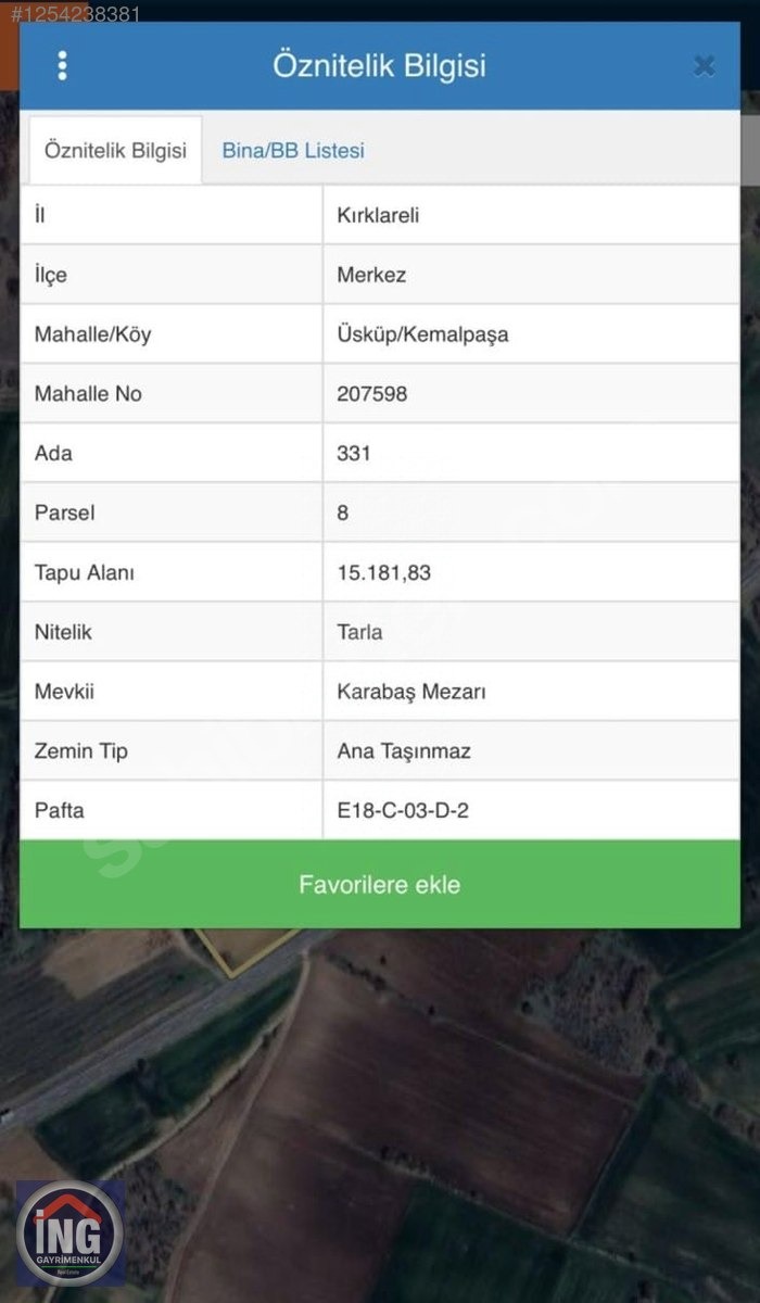 KIRKLARELİ ÜSKÜPTE BULUNMAZ ASFALT CEPHE ARAZİ - KIRKLARELİ MERKEZ fotoğraf 16
