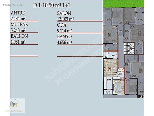 Pİ GAYRİMENKUL'den ANADOLU ÜNV. YAKINI SIFIR 1+1 REZİDANS DAİRE - ESKİŞEHİR TEPEBAŞI fotoğraf 4