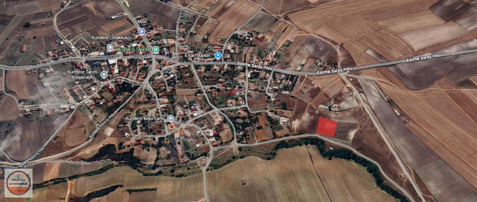 TEKİRDAĞ SARAY KURTDERE 3.550 M2 KÖY İÇİ SATILIK KUPON ARAZİ - TEKİRDAĞ SARAY fotoğraf 10