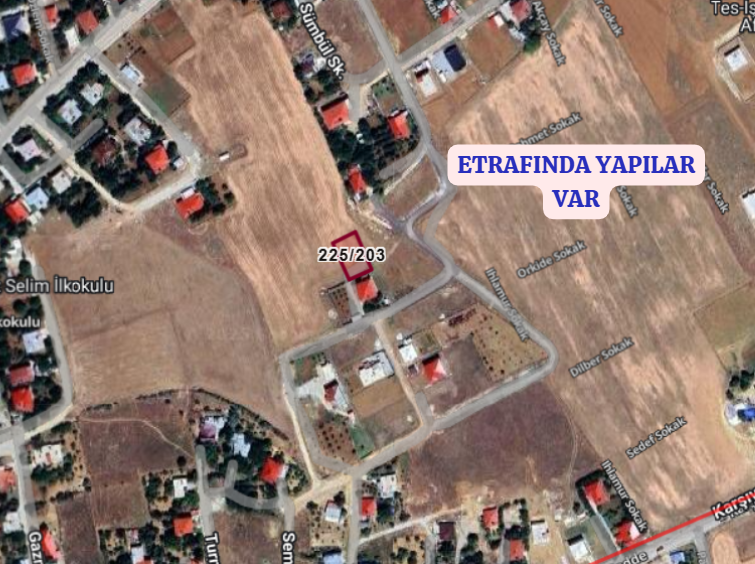KAHRAMANMARAŞ AFŞİN DEDEBABA  KÖYÜNDE 551  M² ARSA  SATILIKTIR - KAHRAMANMARAŞ AFŞİN fotoğraf 4