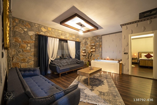 Fethiye 500m2 Arsa İçerisinde Müstakil Doğa İçinde Taş Villa - MUĞLA FETHİYE fotoğraf 9