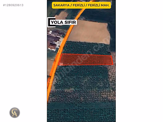 SAKARYA FERİZLİ'DE 3.000M2 SATILIK İMARA GİRECEK ARSA - SAKARYA FERİZLİ fotoğraf 2