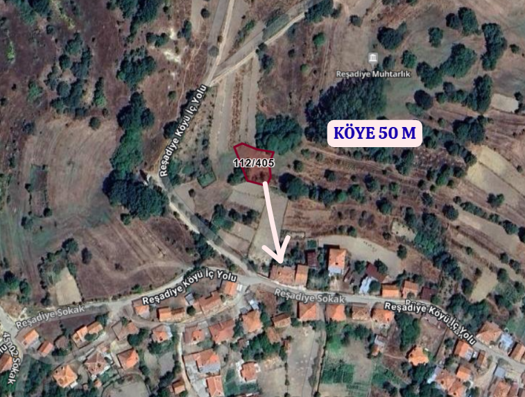 BALIKESİR DURSUNBEY REŞADİYE  KÖYÜNDE  397 M²  TARLA  SATILIKTIR - BALIKESİR DURSUNBEY fotoğraf 4