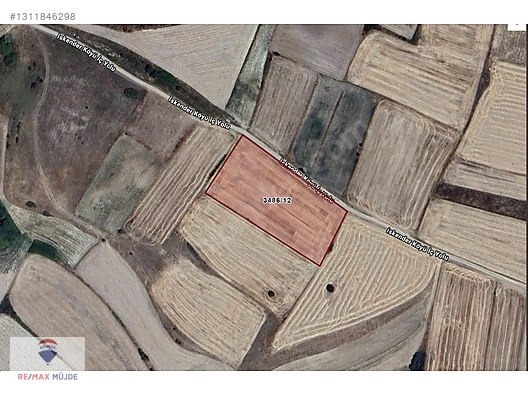 EDİRNE MERKEZ KOCASİNAN MAH.7.223 M2 RESMİ YOLA CEPHELİ TARLA - EDİRNE MERKEZ fotoğraf 4