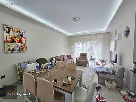 KUŞADASINDA MÜKEMMEL SİTEDE KÖŞE KONUM EŞYALI BAHÇELİ DAİRE - AYDIN KUŞADASI fotoğraf 7