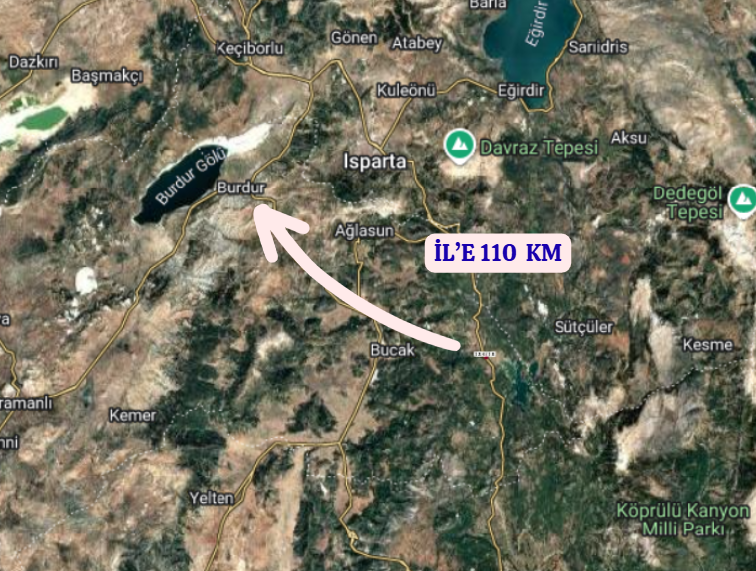BURDUR BUCAK ELSAZI   KÖYÜNDE  1.430  M²  TARLA  SATILIKTIR - BURDUR BUCAK fotoğraf 6