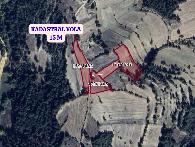 KÜTAHYA EMET YARIŞ  KÖYÜNDE  5.267 M²  TARLA  SATILIKTIR - KÜTAHYA EMET fotoğraf 3