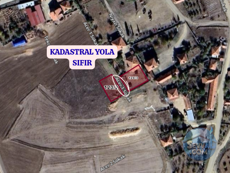 YOZGAT MERKEZ ESENLİ  KÖYÜNDE  551 M²  ARSA  SATILIKTIR - YOZGAT MERKEZ fotoğraf 3