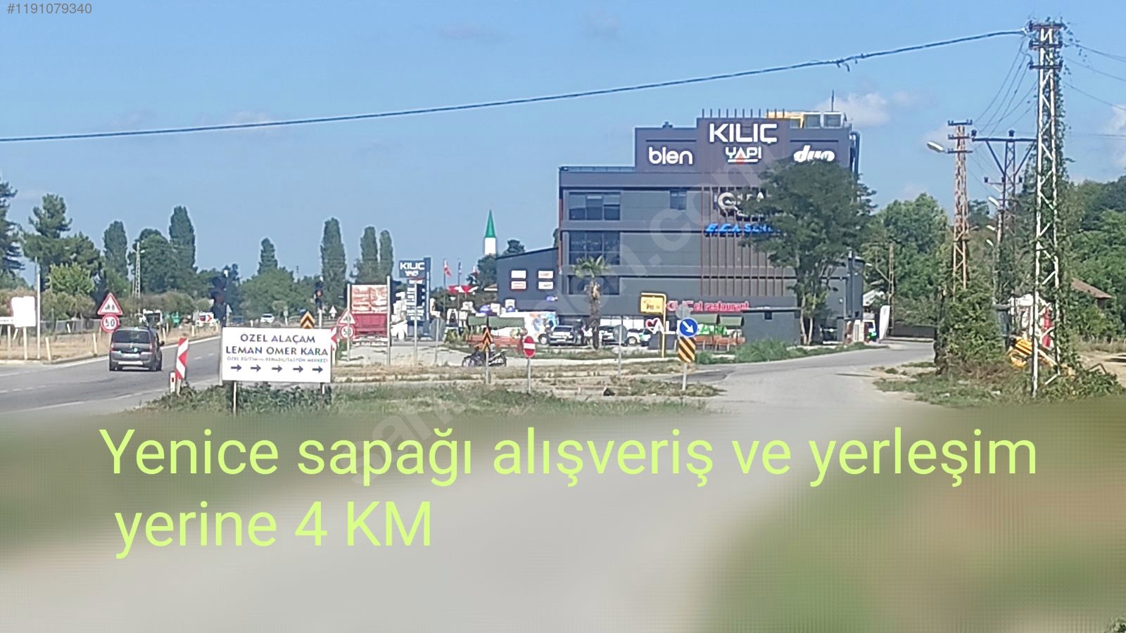 sarılık köyü satılık tarla - SAMSUN ALAÇAM fotoğraf 7