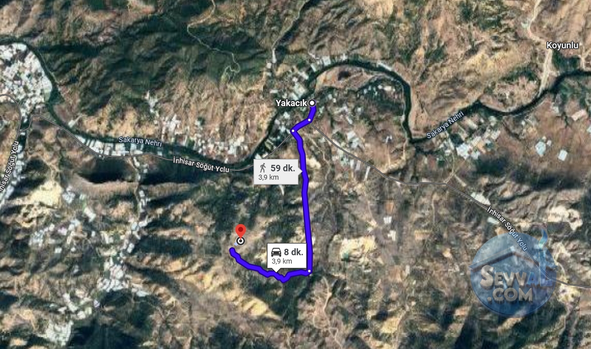 BİLECİK SÖĞÜT YAKACIK KÖYÜNDE 295 m² TARLAMIZ SATILIKTIR. - Bilecik Söğüt fotoğraf 13