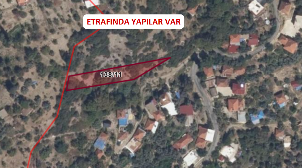 AYDIN EFELER ORTAKÖY KÖYÜNDE 1.260 M² ARSA SATILIKTIR. - AYDIN EFELER fotoğraf 3