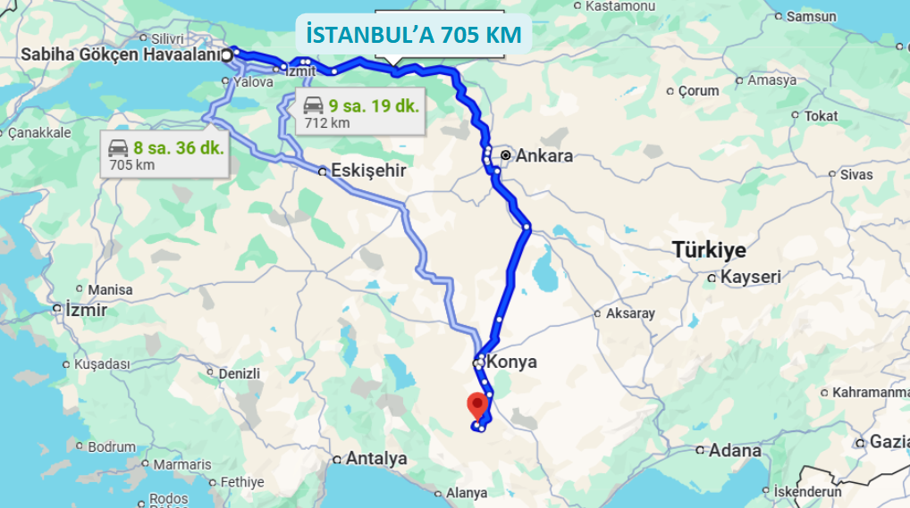 KONYA BOZKIR KİLDERE KÖYÜNDE 909 M² TARLA SATILIKTIR. - KONYA BOZKIR fotoğraf 9