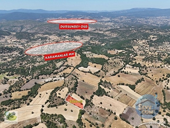 🚨 DURSUNBEY'DE 3.253 M² DOĞA MANZARALI HARİKA TARLA 🚨 - BALIKESİR DURSUNBEY fotoğraf 8
