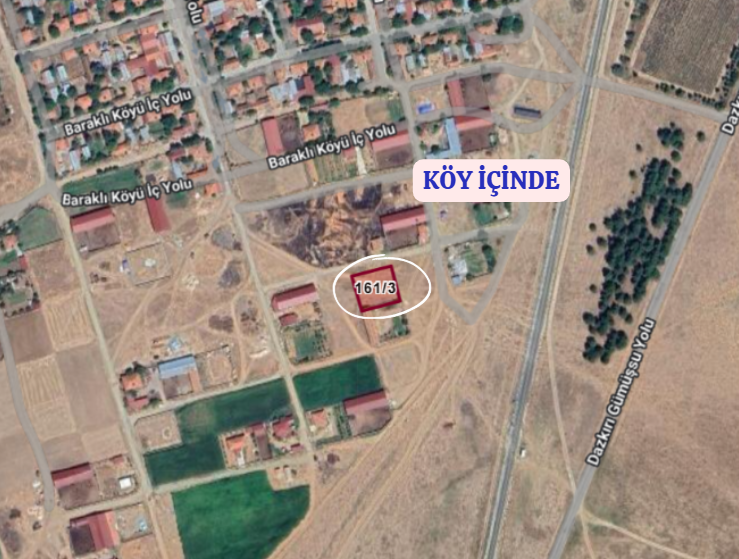 AFYONKARAHİSAR EVCİLER BARAKLI  KÖYÜNDE 1.000  M² ARSA  SATILIKTIR - AFYONKARAHİSAR EVCİLER fotoğraf 4