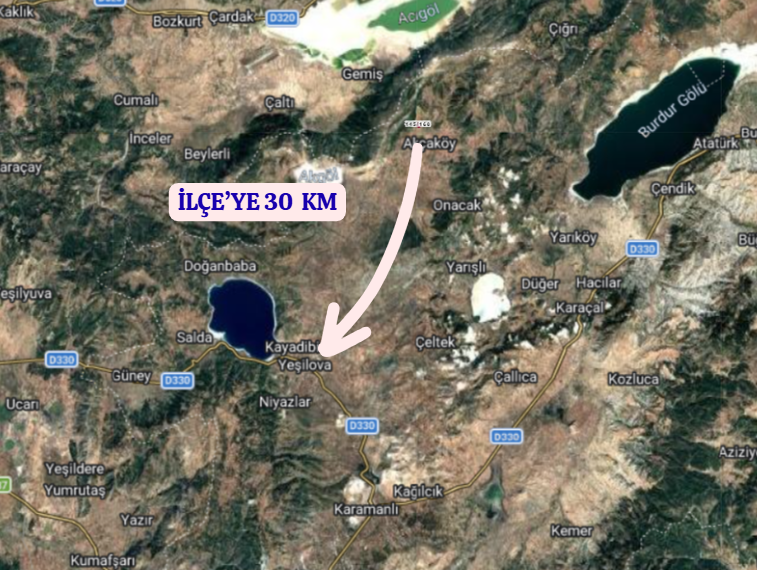 BURDUR YEŞİLOVA ARMUT  KÖYÜNDE  8.315  M²  TARLA SATILIKTIR - BURDUR YEŞİLOVA fotoğraf 5